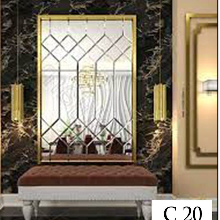 آینه دکوراتیو نیزه ای C20