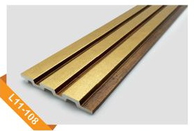 دیوارپوش ترمووال طلایی بژ لوور  L11-108