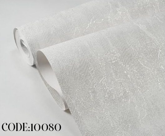 کاغذ دیواری طرح پتینه کرم کد ۱۰۰۸۰